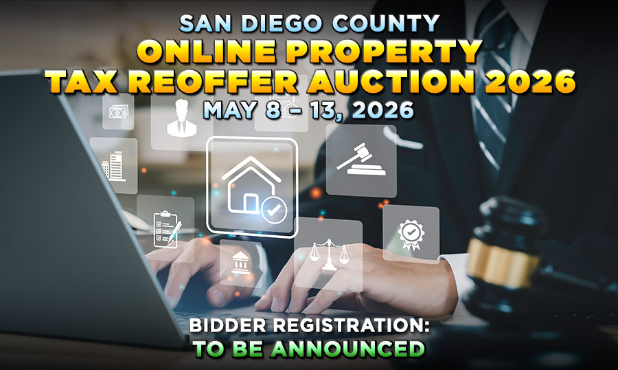 online property auction March 13 - 19, 2026