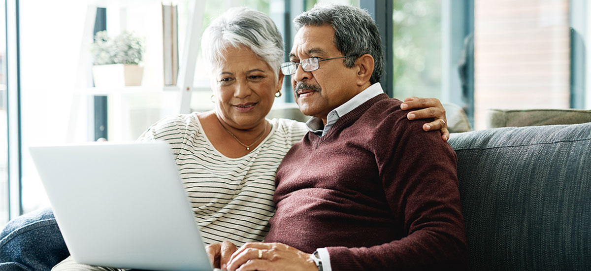 senior safe harbor couple